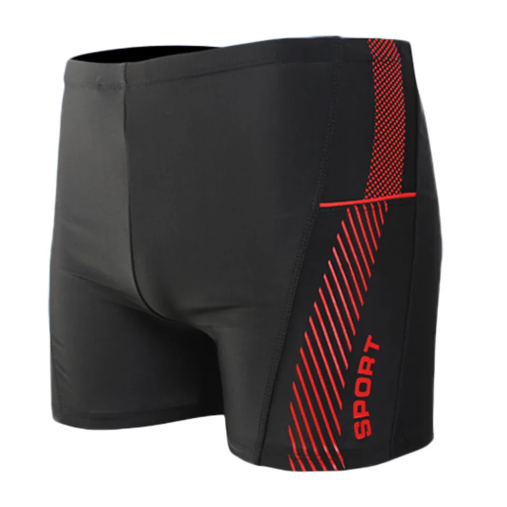 

Men's Shorts Swim Trunks Printing Sexy Nylon Breathable Built-In Beam Line Briefs Swimming Trunks swimming pants for men11.15