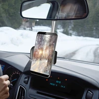 universal car phone holder 360 degrees rotating phone holder smartphone stand car rearview mirror mount phone holder