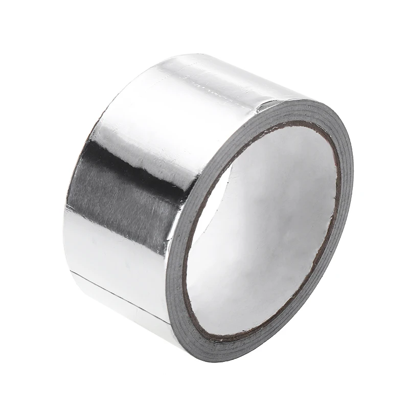 Термостойкая клейкая лента из алюминиевой фольги для ремонта воздуховодов