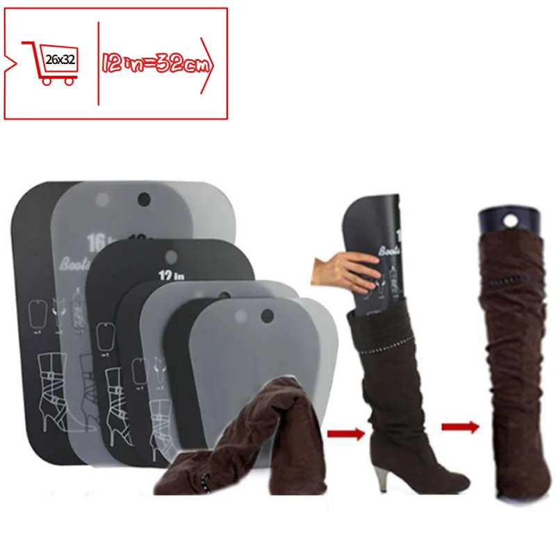 

1 Pair Unisex Shoe Support Boot Shaper Frame Advanced Professional PVC Kit