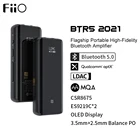 Аудиоприемник FiiO btr5 2021 без потерь, Bluetooth, MQA, сбалансированный адаптер для наушников Es9219c 2 DAC XMOS PCM 384 DSD256 3,5 мм 2,5 мм AMP