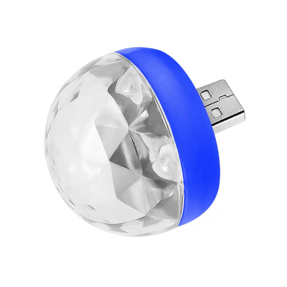 USB светодиодный сценический свет 4 Вт RGBW DJ диско шар эффект свет luces Дискотека Мини Портативный Вечерние огни для huawei iOS Android