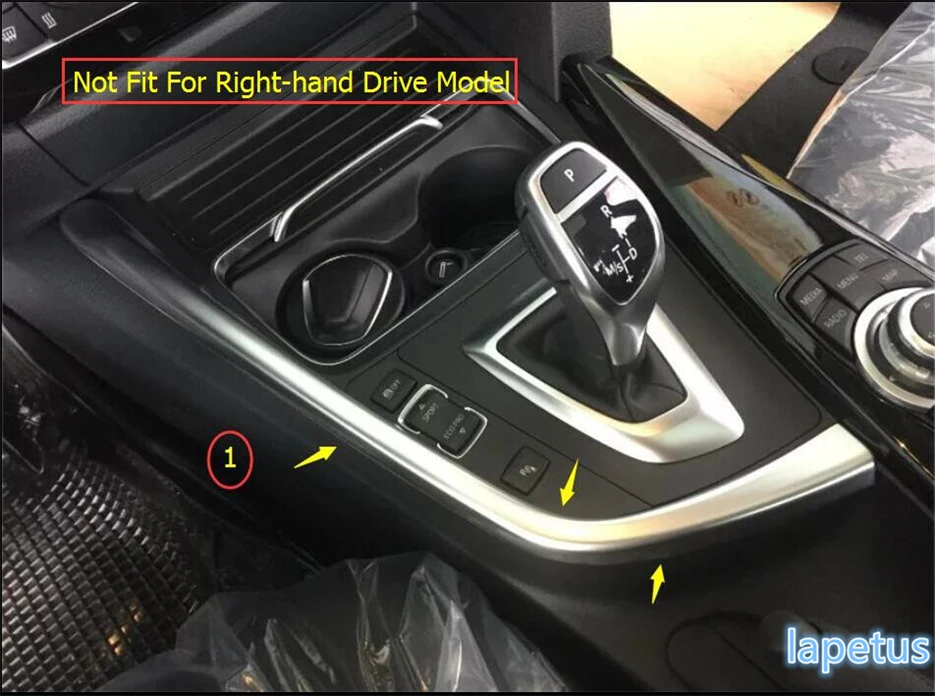 Декоративная рамка для панели переключения передач Lapetus 2 шт. подходит BMW 3 серии F30