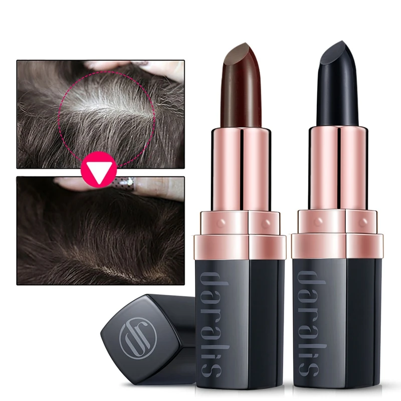 Одноразовая краска для волос мгновенное покрытие седых корней модификация цвета