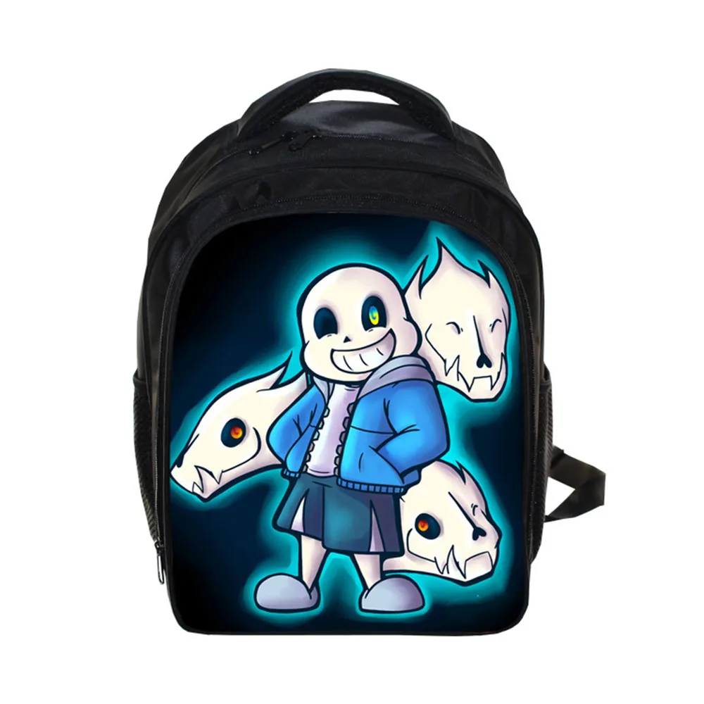 Новый рюкзак Undertale Косплей Аниме Саны и папирусы Оксфорд сумка школьная дорожные