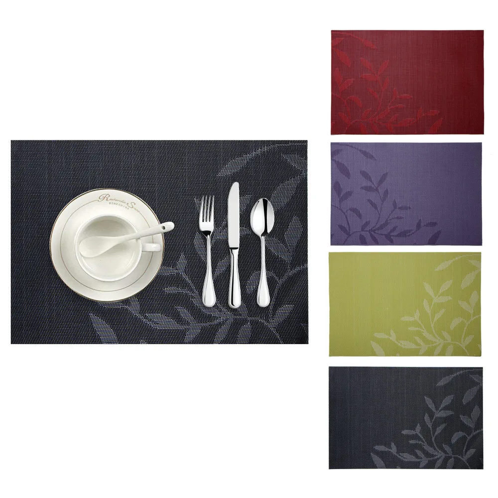 Салфетки тканые Нескользящие ПВХ изоляционные салфетки Экологичные мантелы