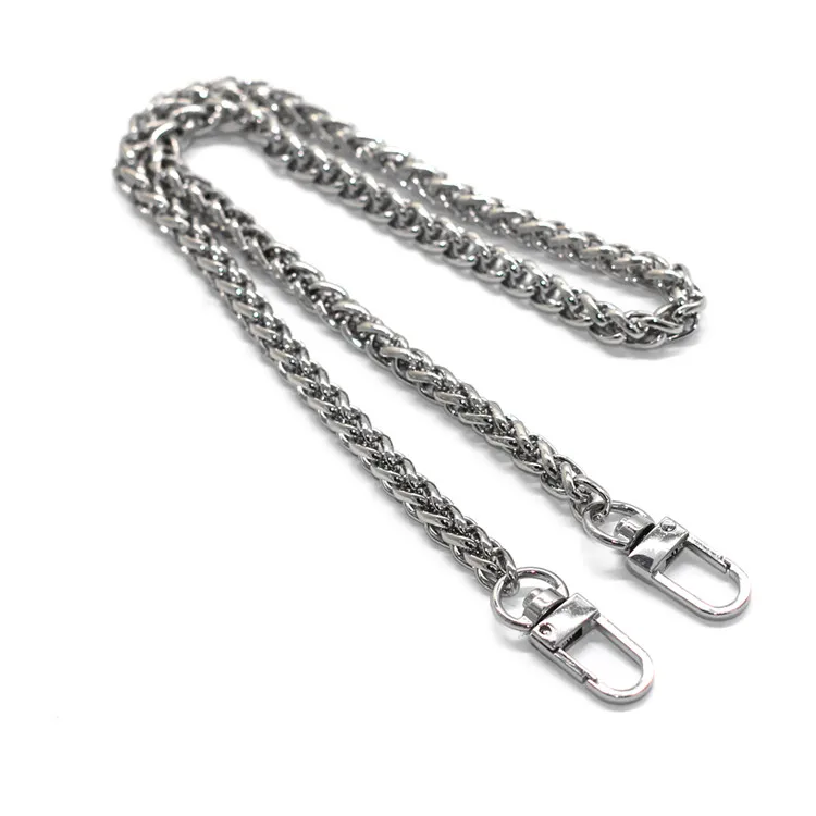 

Steel Bag Chain - DIY 7mm Gold, Silver, Gun Black, Brushed Bronze Detachable Replacement Purse Chain, Bag Belts Straps Handles