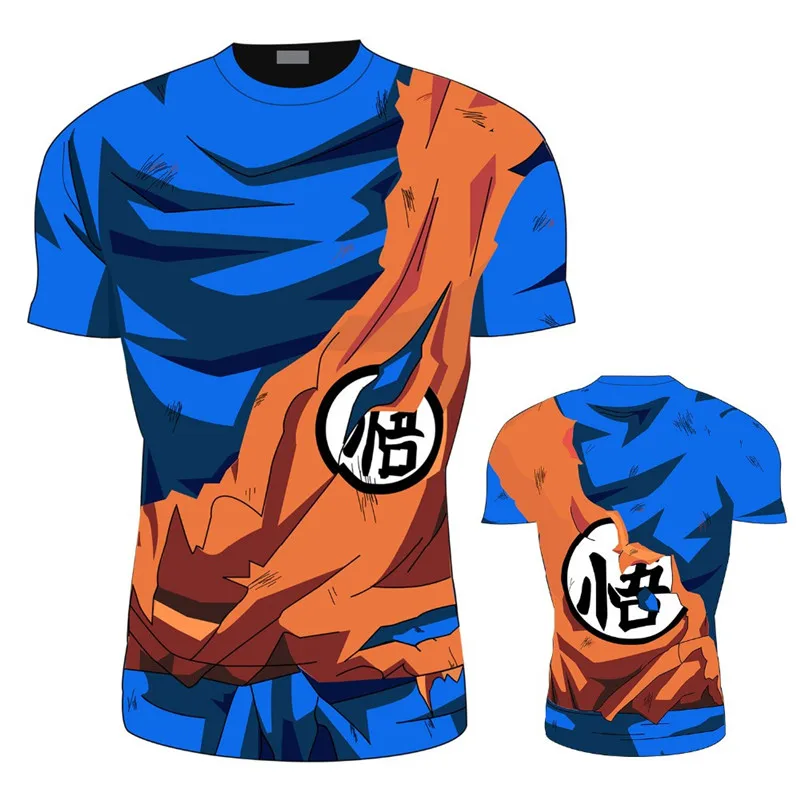 

2021 Harajuku Cosplay Anime character Compression 3D Print Tshirt Funny Rashguard Fitness Jerseys Anime T-shirts Harajuku Cospla