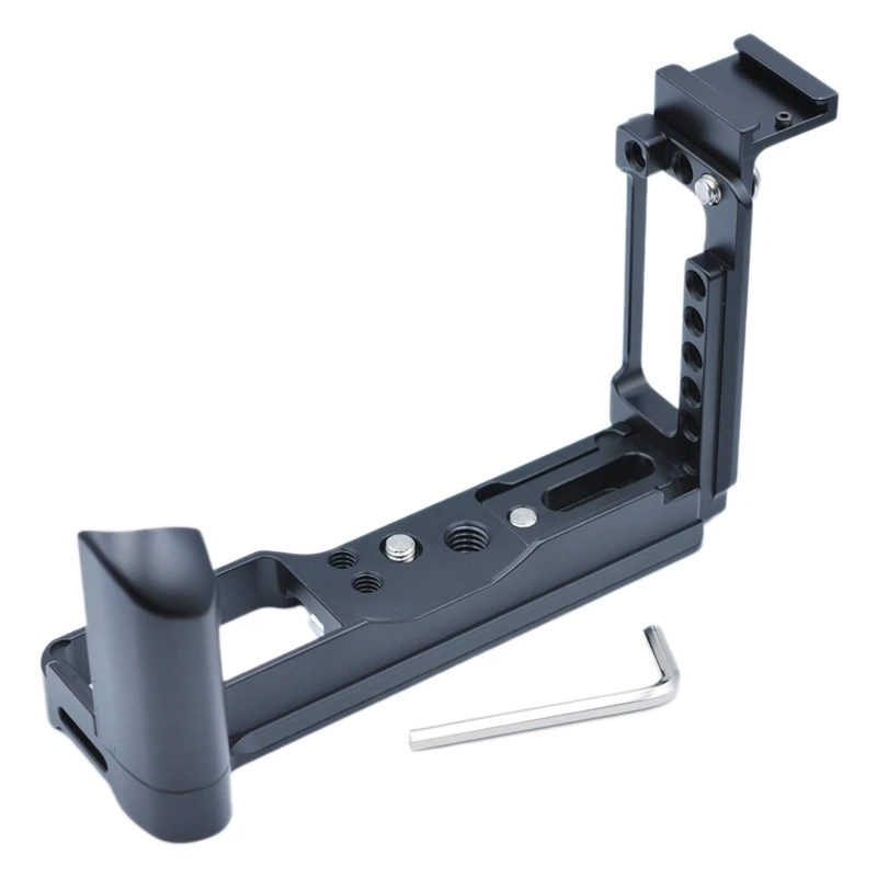 

Vertical Tripod Quick Release L Board Grip Handle with Hot Shoe for Fuji Fujifilm XPRO3 X-PRO3 Camera