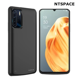 ntspace 6800mah battery charge cases for oppo a91 charging case external battery power bank case for oppo a91 battery case free global shipping