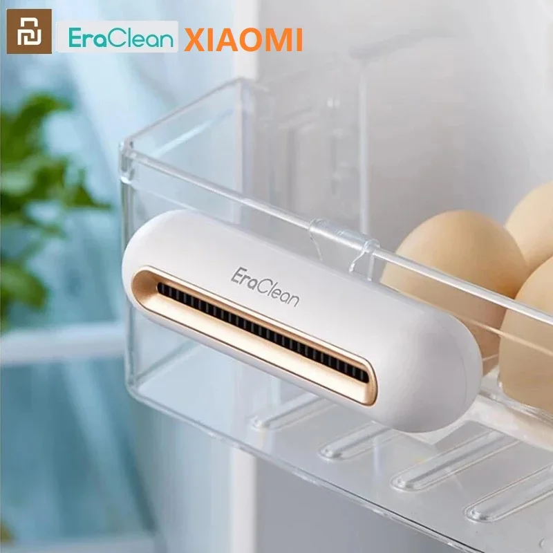 

Xiaomi Eraclean Refrigerator Deodorizing Disinfection Machine Food Preservation Purification And Sterilization USB Charging