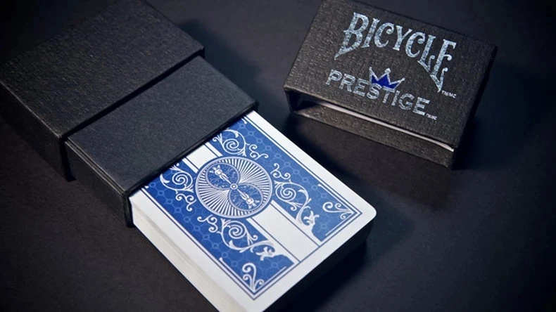 

Bicycle Prestige Plastic Playing Cards Red/Blue Dura Flex Deck Collectible Poker Magic Card Games Magic Tricks Props