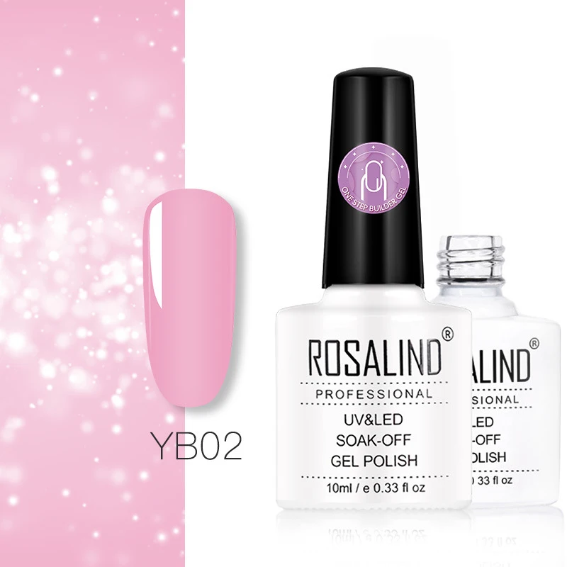 YB02 Rosalind гвоздь один шаг Удлинительный клей Быстрое расширение жидкий длительный съемный лак для ногтей резиновый лак для ногтей, предназначенный для магазина TSLM1 - Цвет: YB02