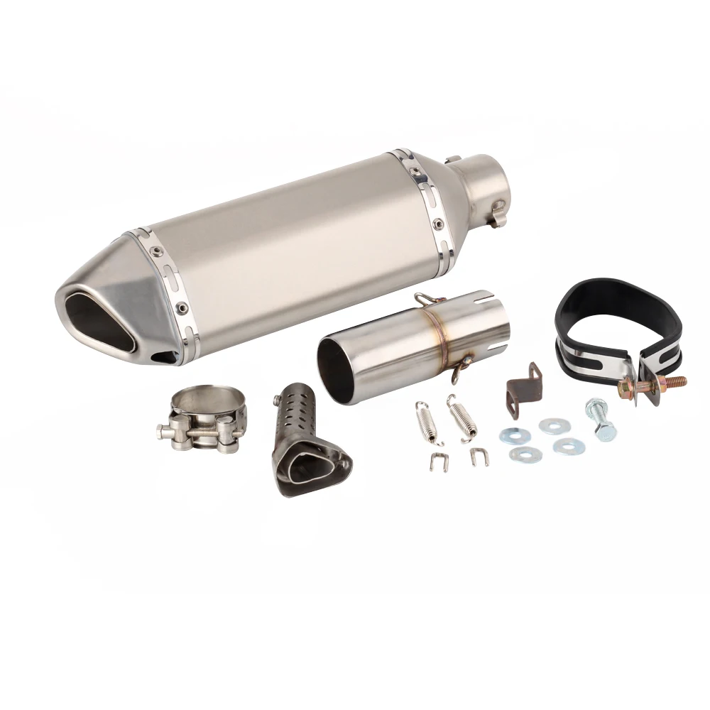 For Yamaha R6 2006 to YZF R6 Exhaust Escape Slip-on Motorcycle Exhaust Pipe And Link Pipe System