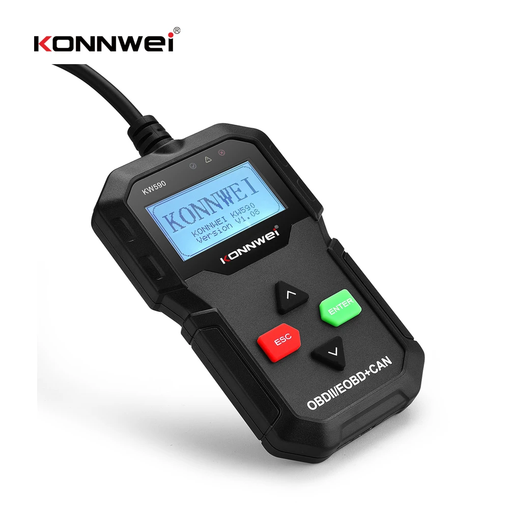 

KW590 OBD2 EOBDobd2 сканер obd трекеры