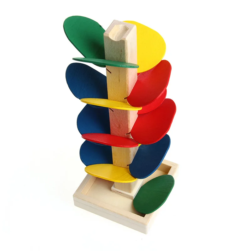 Деревянный шар бегущий трек дерево ребенок дети интеллект развивающие игрушки
