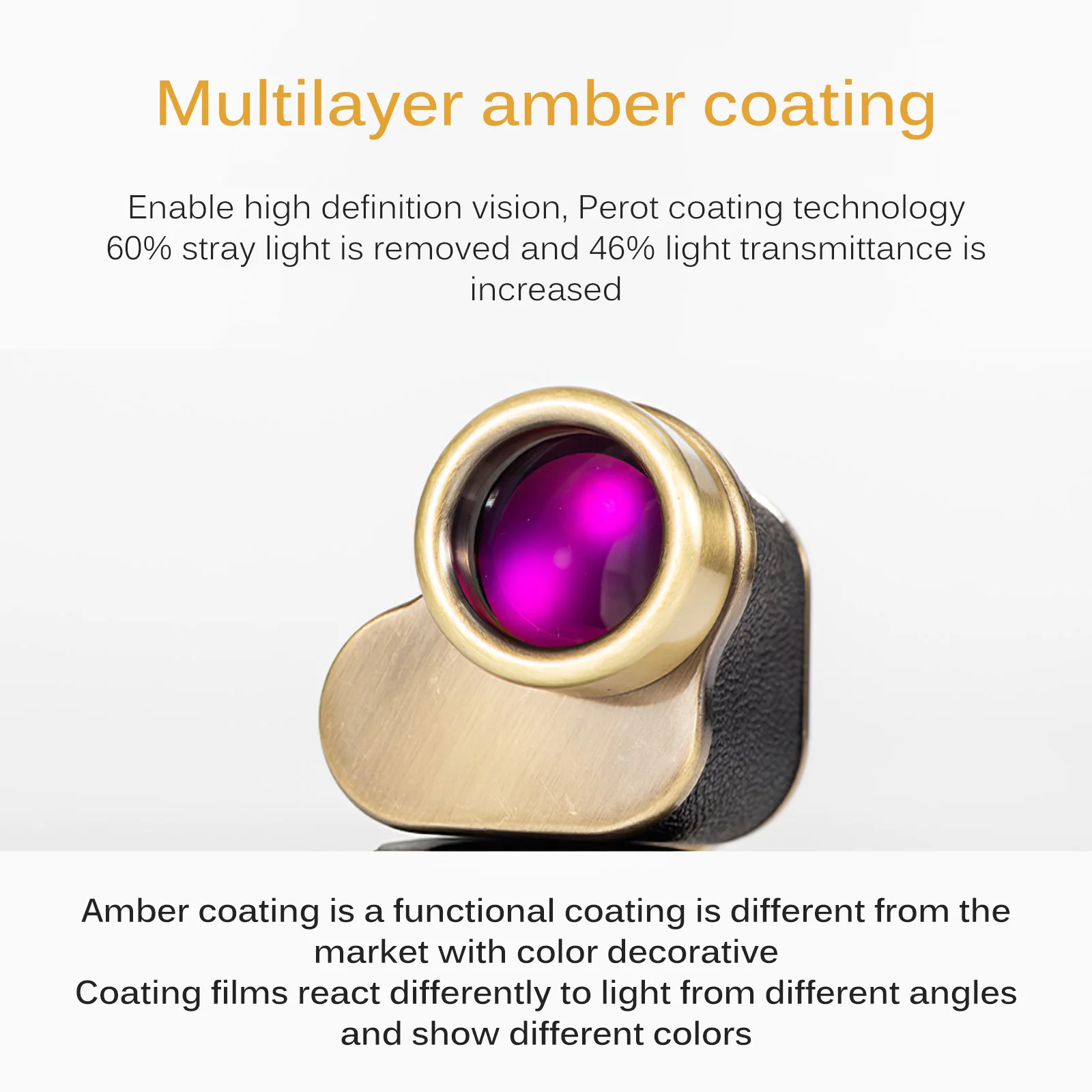 Портативный монокулярный телескоп 8x24 военный водонепроницаемый мини-телескоп с