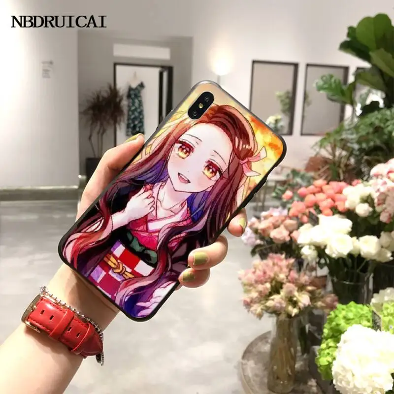penghuwan anime demon slayer kimetsu luxury unique design phone cover for iphone 11 pro xs max 8 7 6 6s plus x 5s se xr case free global shipping