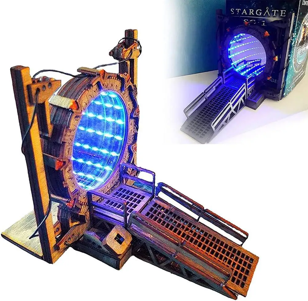 

Innovative Tunnel Bookshelves Milky Gate Mirror Bookend Galaxy Gate Unique Creative Cross Border Time Tunnel Magical Bookend #WO