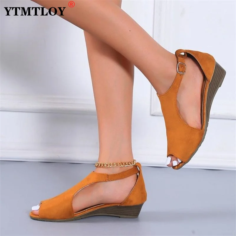 

Wedges Shoes For Women High Heels Sandals Summer Shoes Flip Flop Chaussures Femme Platform Sandal Dropshipping Fulfillment
