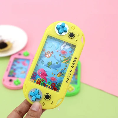 1PCS Retro Water Ring Game Machine Child Handheld Circle Toss Squeeze Toy Parent-Child Interactive | Игрушки и хобби
