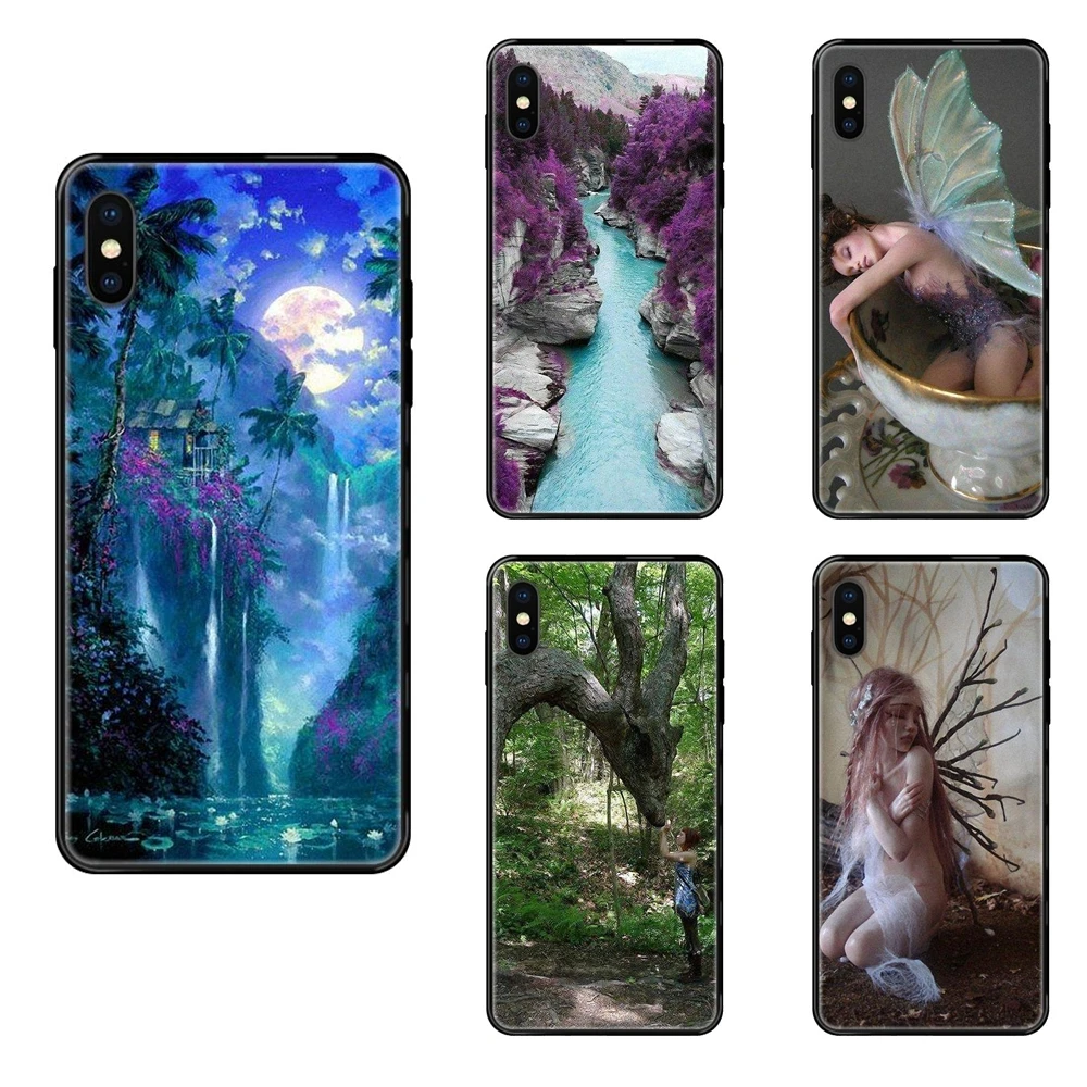 Европейский стиль I Believe In Fairies Art Для Huawei P40 P30 P20 P10 P9 P8 Lite Plus Pro 2017 P Smart 2019 Черный
