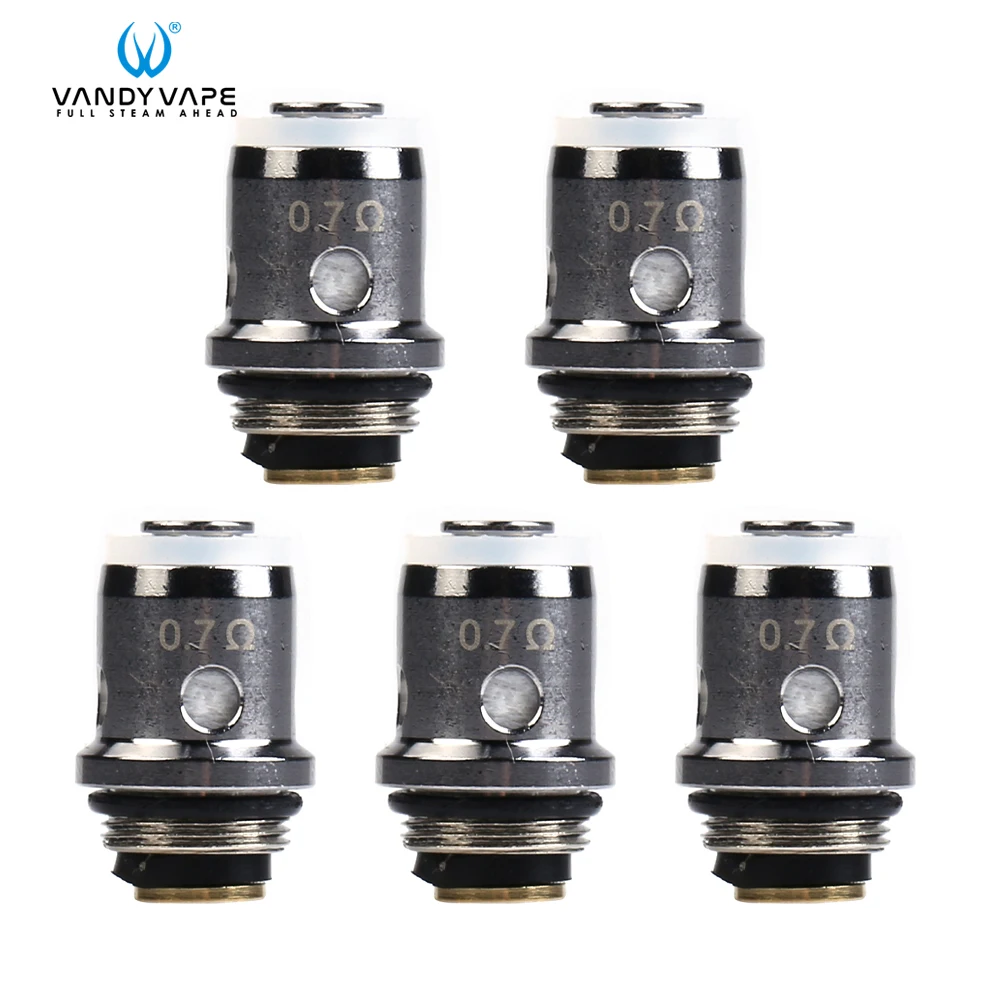 5 шт./упак. оригинальный Vandy vape 0.7ohm BSKRS сетки катушки 1.5ohm 1.8ohm MTL замена пригодный для