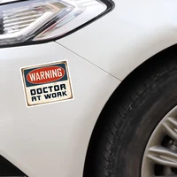 Hot Interesting Doctor AT WORK Car Sticker Motorcycle Decals KK Decal Vinyl Bumper Accessories Waterproof PVC 13cm11cm