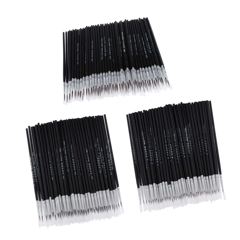 100 шт. тонкий наконечник нейлоновый крючок для рисования волос ручка