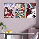 Аниме-постер на холсте с принтом Манга