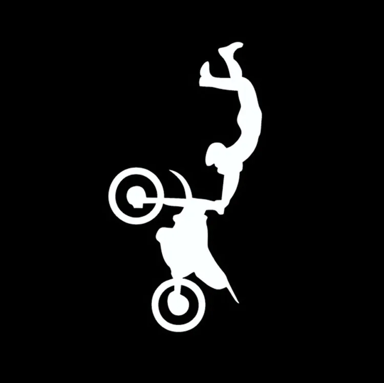 Freestyle Motocross Bike Motorcycle Car Stickers And Decals Cartoon Sport Sports CT-851 | Автомобили и мотоциклы