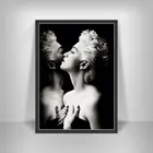 Плакат с Мадонной знаменитая музыкальная певица черно-белая фотография звезда актриса настенные картины для декора гостиной