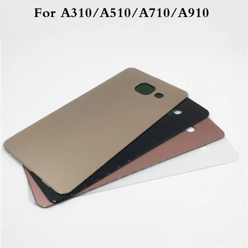 10 шт./Лот Новый задний корпус для Samsung A3 A310 A5 A510 A7 A710 A9 A910 2016 задняя крышка