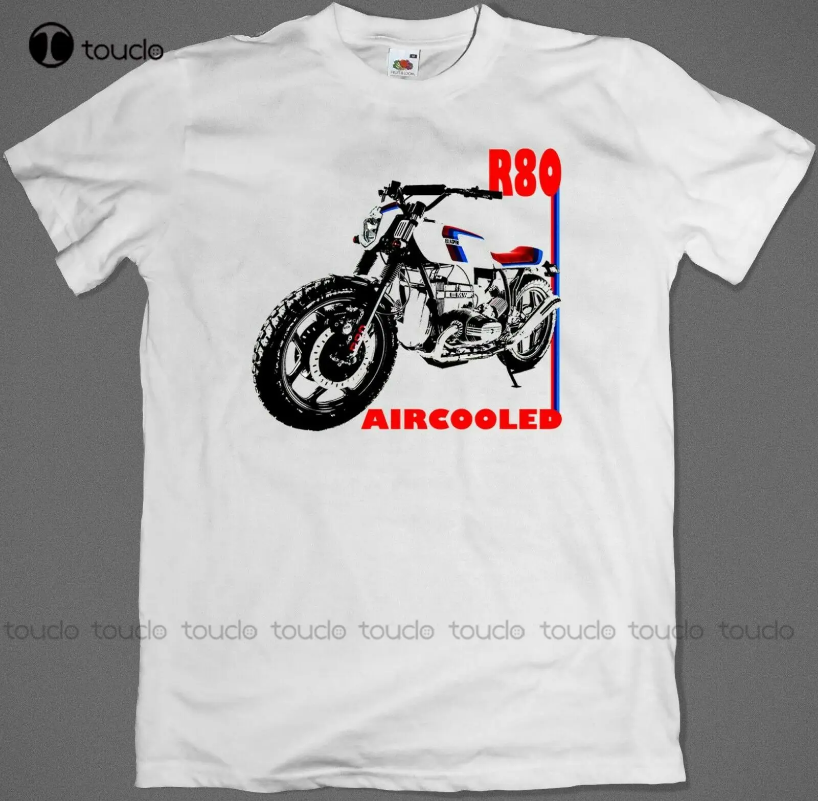 

Motorcycle Aircooled Boxer R80 Summer Slim Fit Men T Shirt Hipster O-Neck Popular Tops Make My Own T Shirt