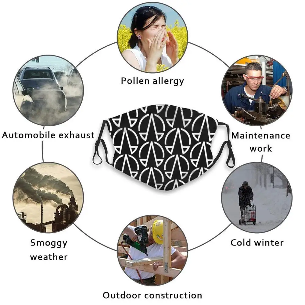 

Opa Logo The Expanse Custom Design For Adult Kids Anti Dust Filter Diy Cute Print Washable Mask The Expanse Expanse