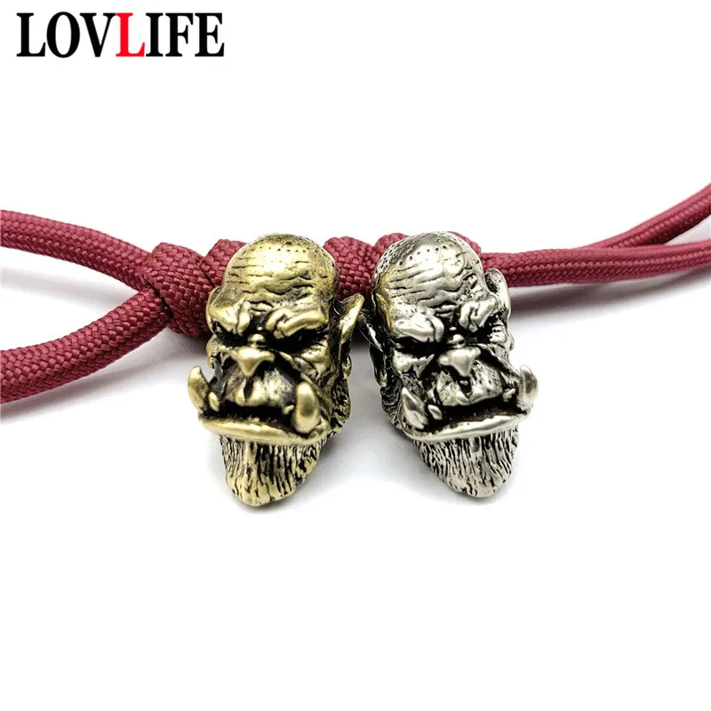 Латунные бусины для ножей Orcish DIY аксессуары Паракорда автомобильный брелок