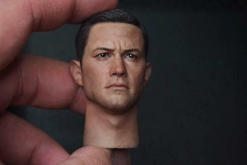 Голова солдат в наличии 1/6 Robin Мужская лепка голова Джозефа Гордона Левита