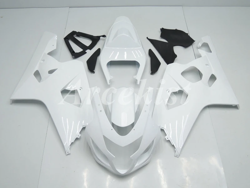 

НОВЫЕ комплекты обтекателей для мотоциклов из АБС-пластика, подходят для Suzuki GSX-R600 R750 600 750 K4 2004 2005 04 05, комплект обтекателей с белым глянцем на...