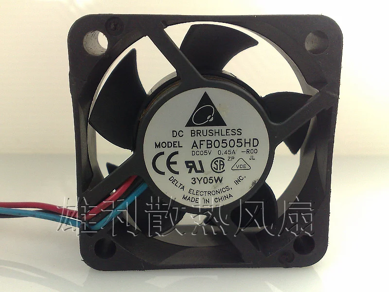 

Новый AFB0505HD 5В 0.45A 5 см 5020 3wire-R00 защита двигателя охлаждение