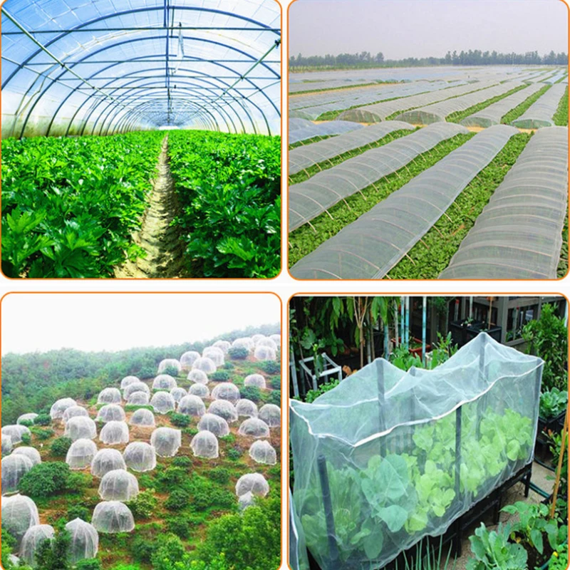 

Greenhouse Vegetable Anti Insect Pest Fly Net Thickened Agricultural Insect Net Cover Encryption Insect Net for Garden Supplies