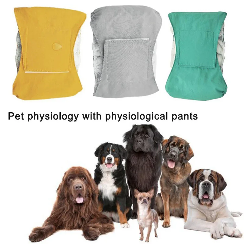 

Многоразовые домашняя собака, кобель подгузник штаны простая менструальные санитарно пеленки животные питания HFD889