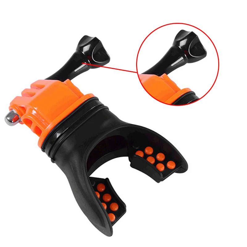 Зубные подтяжки держатель рот крепление с плавающей для GoPro Hero SJCAM серфинг