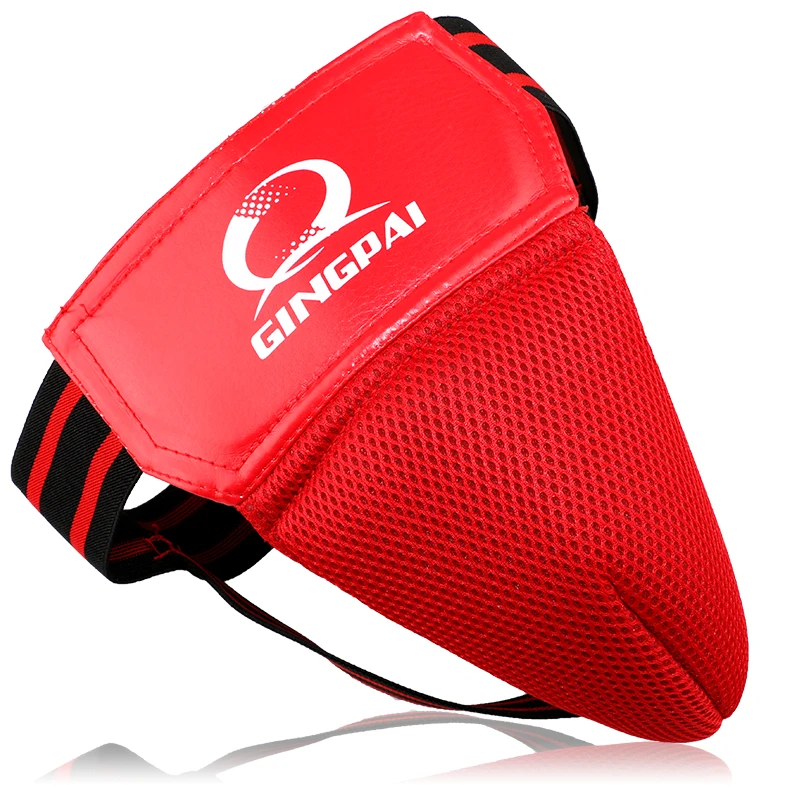 

Hot sale adult MMA groin guard taekwondo Karate kids men sport Protection kick boxing crotch protector muay thai support black