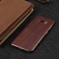 rear stickers wrap skin wood grain decorative back for samsung galaxy s8 s8plus mobile phone protector for s8s8 plus back film