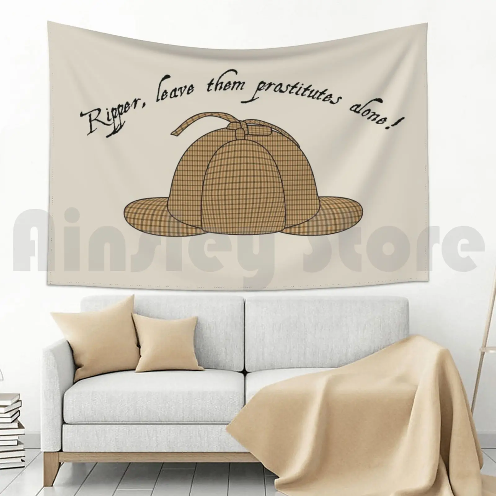 Рыхлитель оставьте их в покое! Гобелен для гостиной спальни психоделический