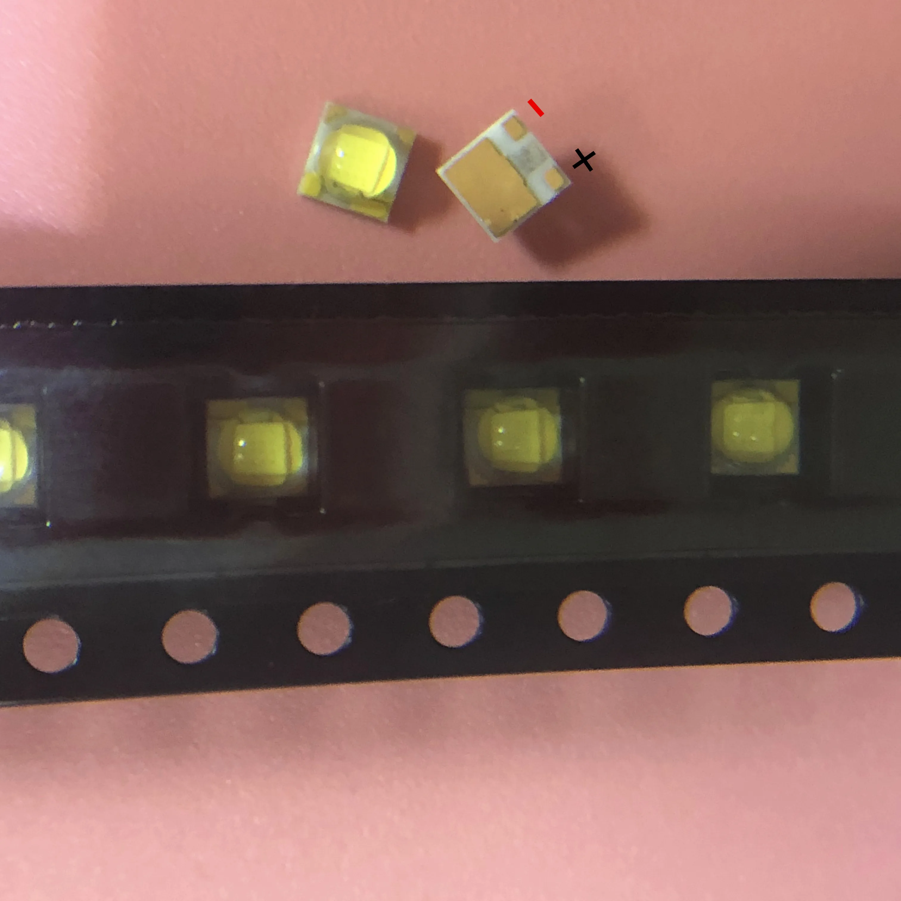 10 шт. Для LUMILEDS LED подсветка 3 Вт 3В 3030 холодный белый ЖК Подсветка для ТВ приложения