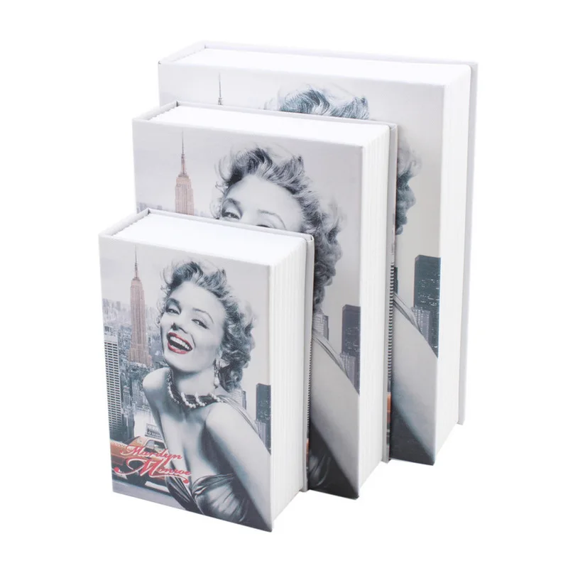 Коробка для хранения поддельных книг мини Сейф банковский сейф наличные деньги