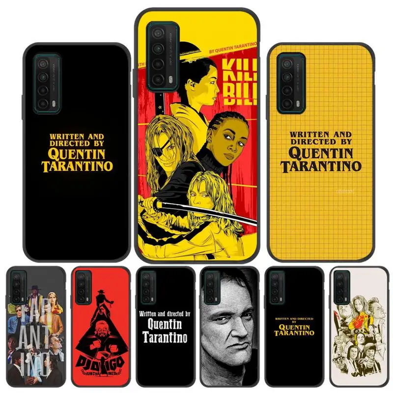 

Written Directed Quentin Tarantino Phone Case For Huawei Honor 8X 9 Lite View 10 Life 10i 20i For Mate 20 30 Lite 40 Pro Cover