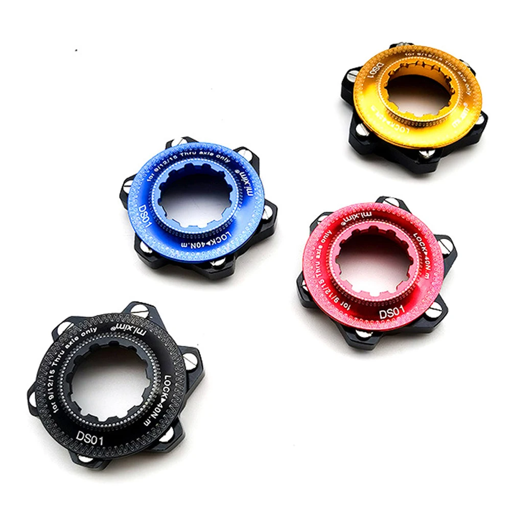Bicycle Centerlock To 6-Hole Adapter Mountain Bike Hub Center Lock Conversion 6 Bolt Disc Brake Rotor Accessoires | Спорт и