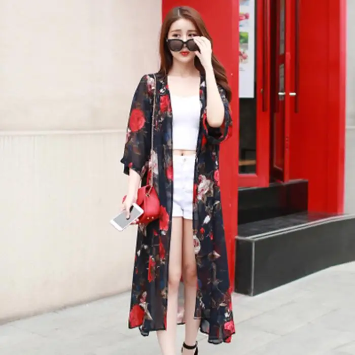 2021 женская обувь с цветочным принтом на лето шифоновые рубашки для женщин